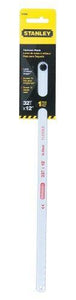 Stanley 15-631 Bi-Metal Hacksaw Blade High Speed Steel Cutting Edge, 12"