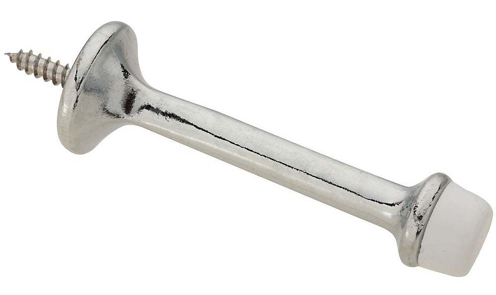 National Hardware N273-573 V236 Rigid Door Stop, 3", Chrome