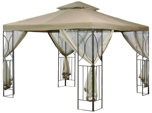 Seasonal Trends 69861 Newport Grill Gazebo, 10' x 10"
