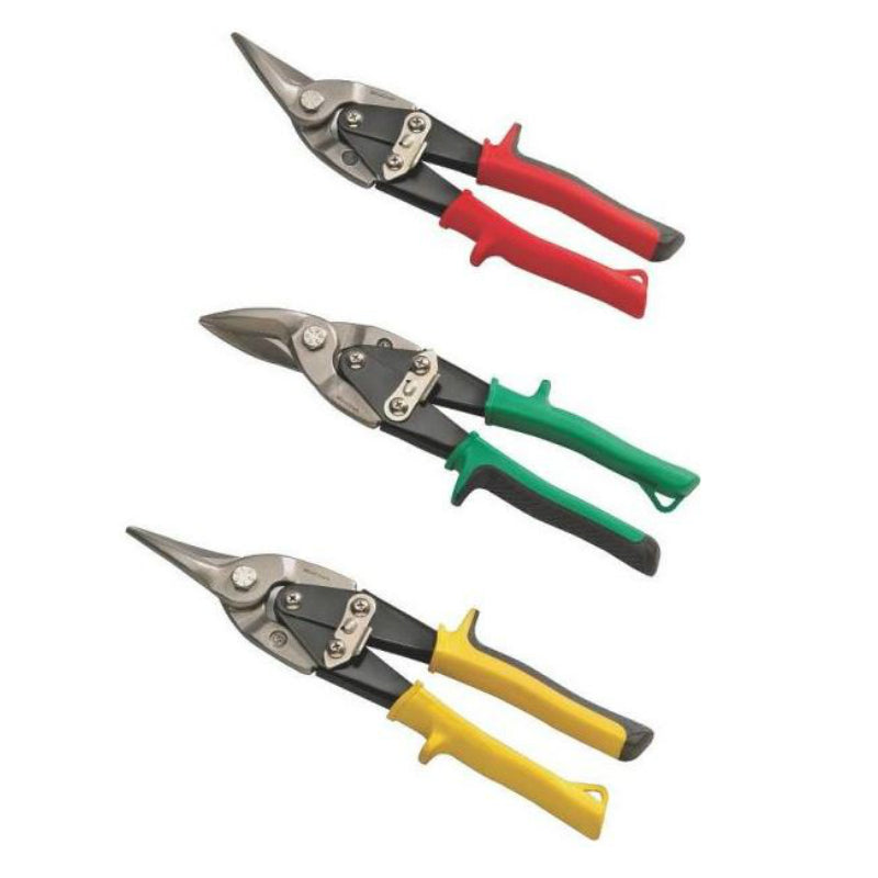 Mintcraft JL-TS3PCS 3-Piece Curved Aviation Tin Snip Set