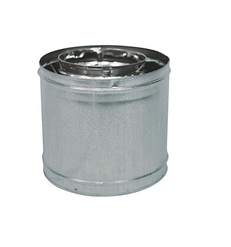 FMI 12-8DM Insulated Chimney Pipe, 12", 2 Wall