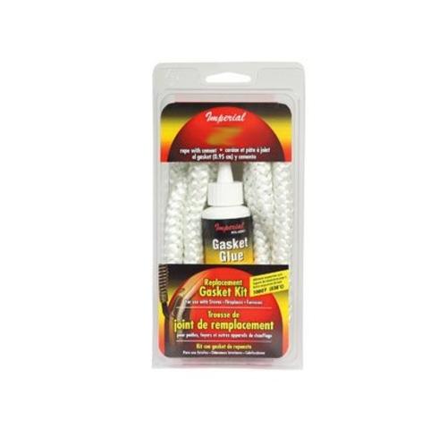 Imperial GA0191 Fiberglass Gasket Kit, 3/4", White