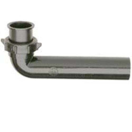Plumb Pak PP66-11B Slip Joint Waste Arm, 1-1/2" x 7", Black