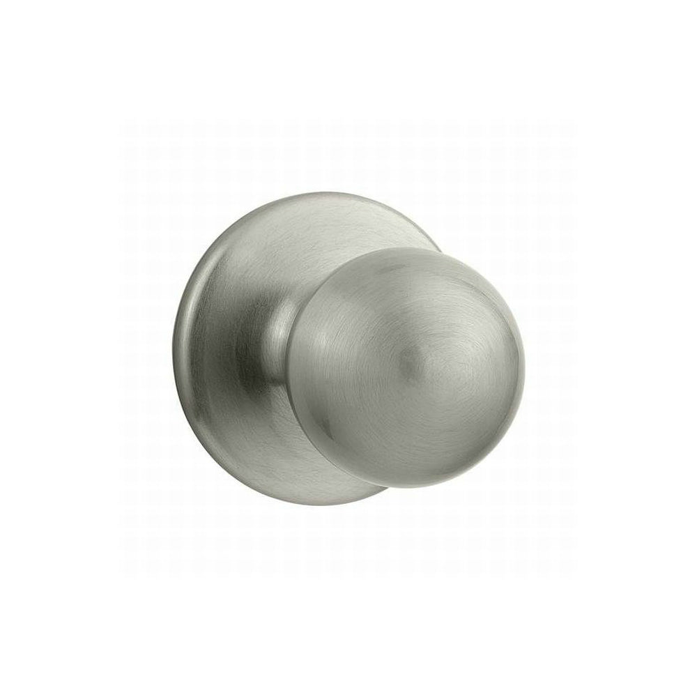 Kwikset 200P15ALRCSV1 Polo Signature Ball Reversible Door Knob, Satin Nickel