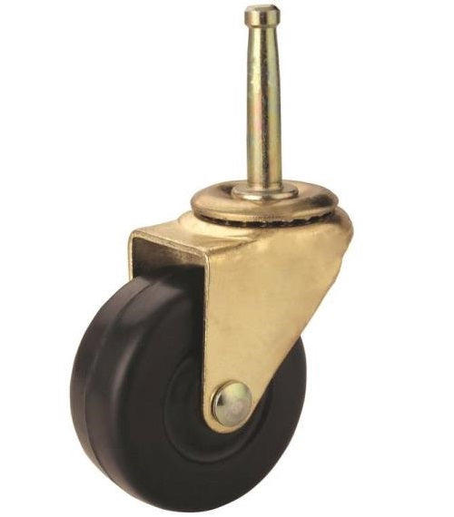 Prosource JC-D07-PS Swivel Casters, 2", Bright Brass, 2/Pack