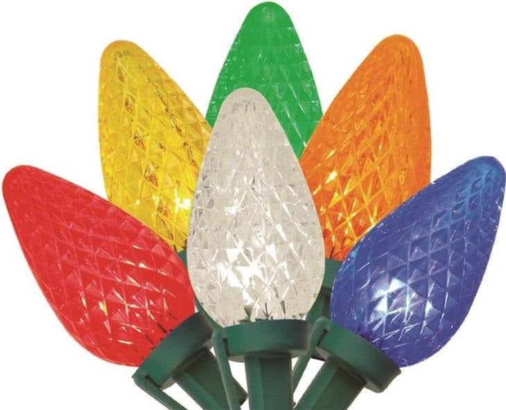 Holiday Basix U12E254A C9 Christmas Light Sets, 25 Light