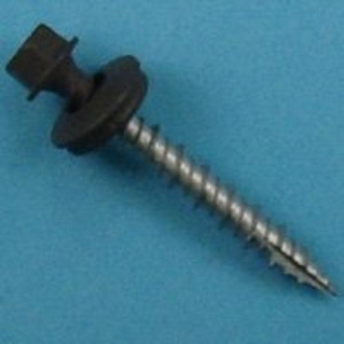 Acorn SW-MW15BS250 Metal to Wood Screw, 1.5 Slate, Pkg/250
