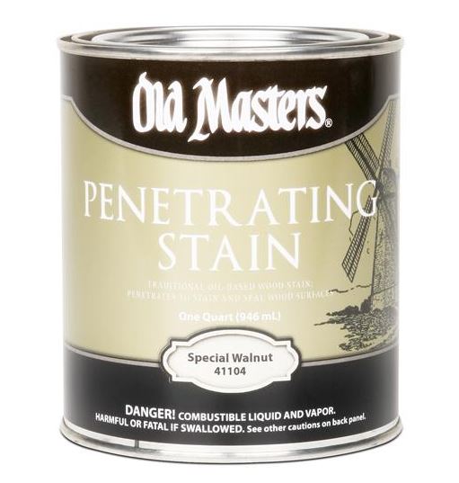 Old Masters 41104 Interior Wood Stain, Special Walnut, 1 Quart
