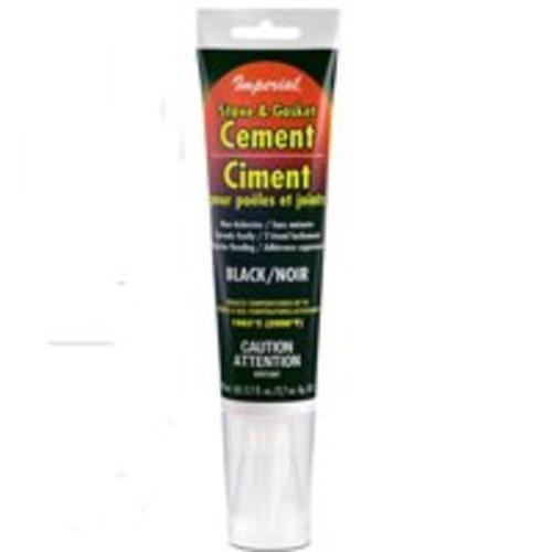 Imperial KK0075-A Stove & Gasket Cement, 2.7 Oz, Black