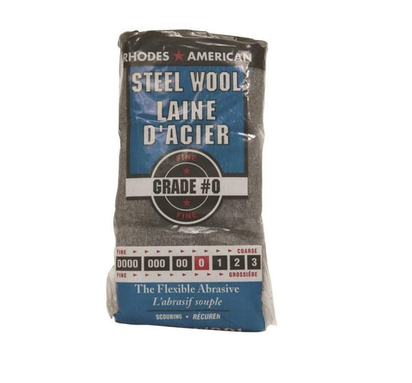 Homax 10121155 Rhodes America Steel Wool Pad, # 0 Grit