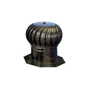 LL Building GIC12WW Internally Braced Turbine Ventilator, 12", Weathered Wood