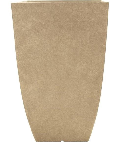 Southern Patio HDR-029885 Newland Planter, 12" X 21", Bone