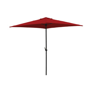 Seasonal Trends UMQ65BKOBD-03 Crank Umbrella, Red, 6.5'