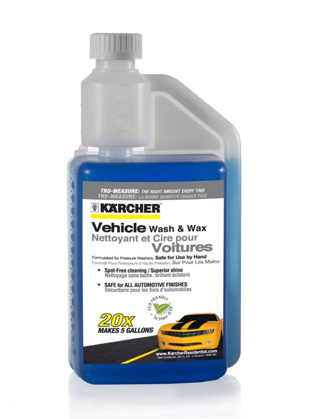 Karcher 9.558-122.0 20X Formula Vehicle Wash and Wax Cleaner, Quart