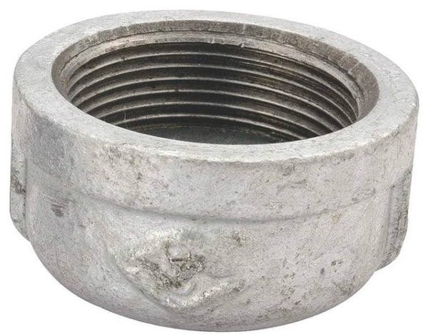 Worldwide Sourcing 18-2G Galvanized Malleable Cap, 2"