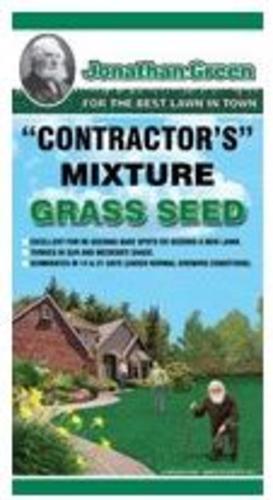 Jonathan Green 11460 Contractors Grass Seed Mix, Covers Up To 13000 SqFt, 50 lbs