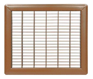 Imperial RG1191 Heavy Gauge Floor Grill, Steel, Powder Coated
