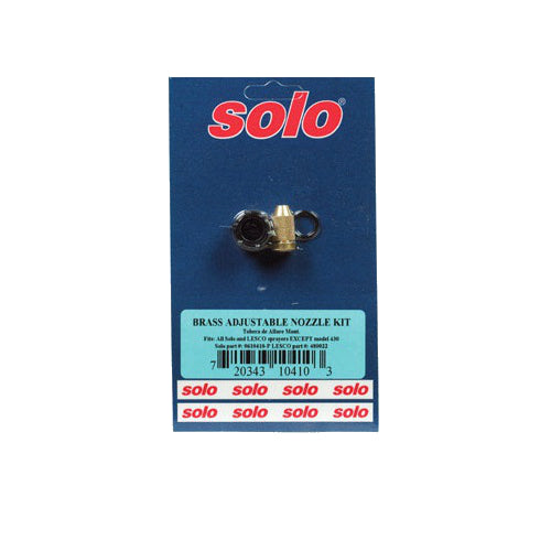 Solo 0610410-P Adjustable Nozzle Kit, Brass