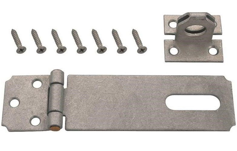 Prosource LR-132-BC3L-PS Safety Hasps, 4-1/2", Galvanized