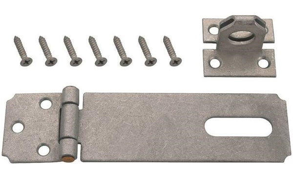 Prosource LR-132-BC3L-PS Safety Hasps, 4-1/2", Galvanized