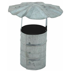 Billy Penn 8100 Galvanized Round Roof Cap, 3"