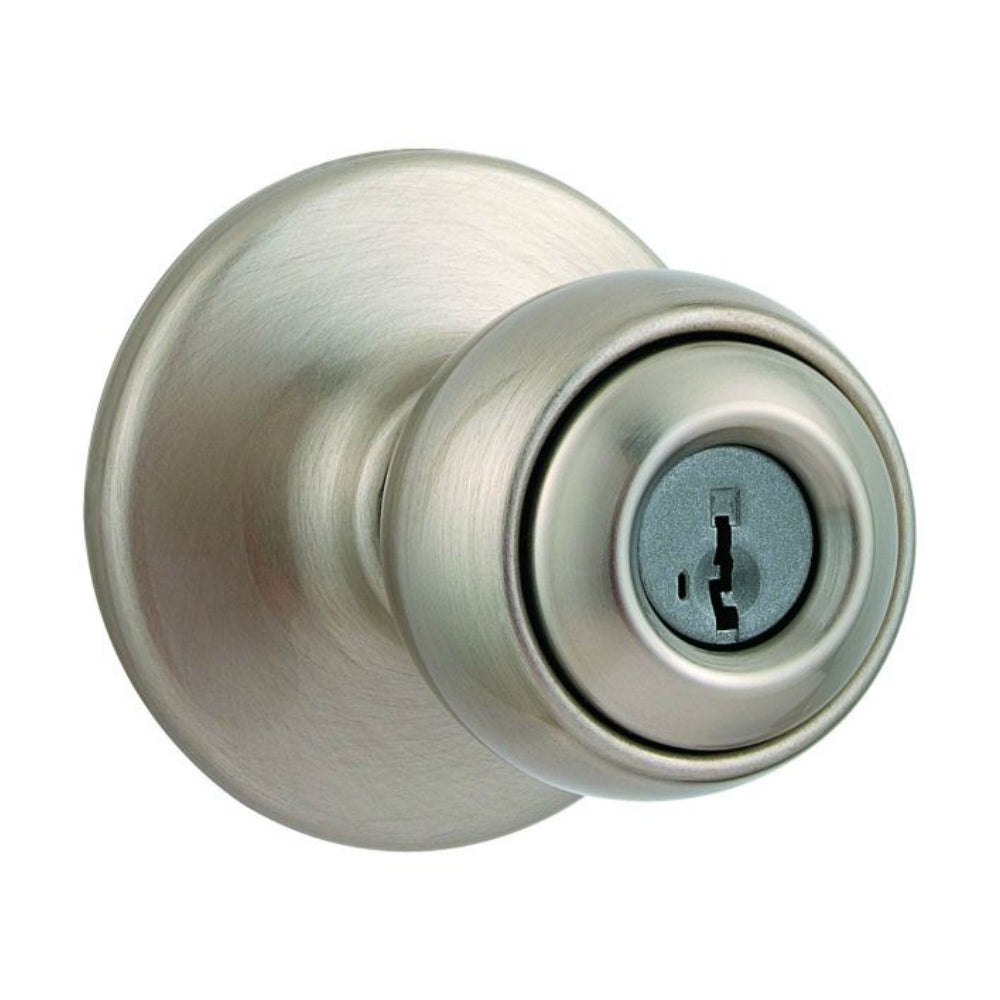 Kwikset 400P15RCALRCSV1 Polo Entry Knob, Satin Nickel