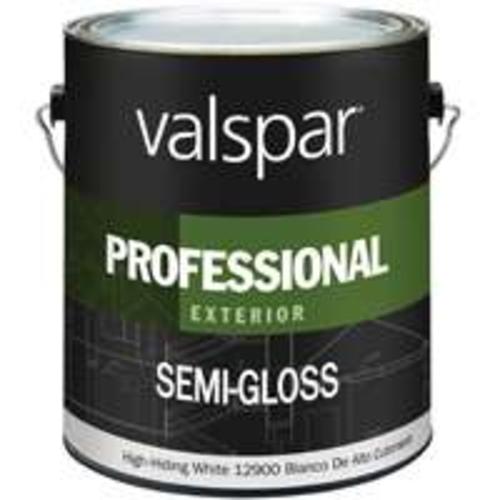 Valspar 045.0012900.007 Professional Exterior Latex Paint, White