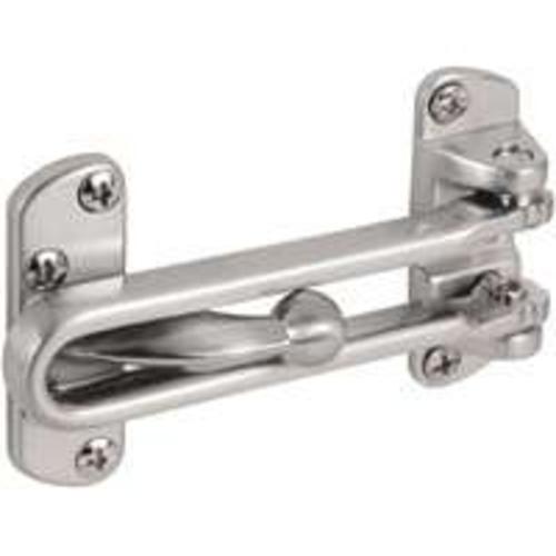 Prime Line U 9901 Door Guard Swing Loop Keeper, Brushed Chrome