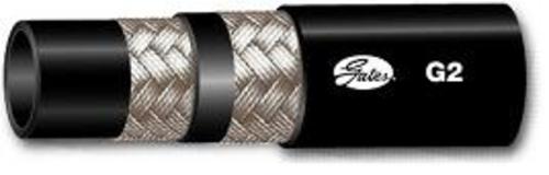 Gates 86625 16G2 2-Wire Braid Hydraulic Hose, 1"x50&#039;, 2400 psi