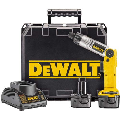 Dewalt DW920K-2 Cordless Two-Position Screwdriver Kit, 7.2 Volt