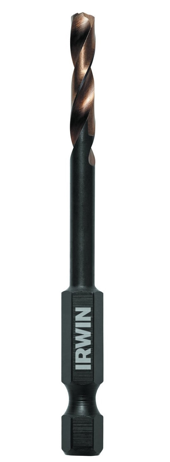 Irwin 1892819 Impact Drill Bit, 11/64", Black Oxide