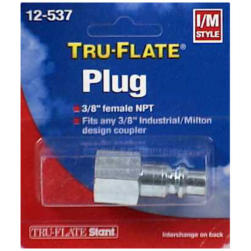 Tru-Flate 12537 Air Quick 3/8"Npt Female Plug