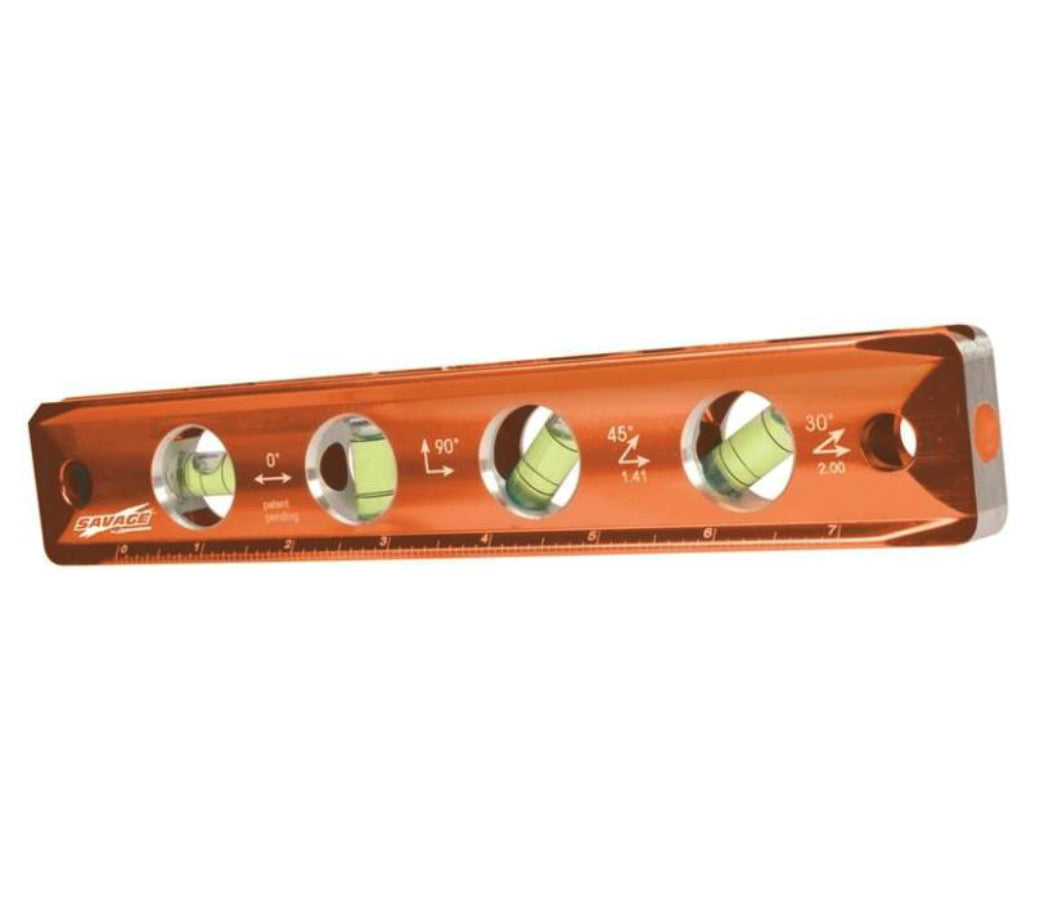 Swanson TL043M Savage Magnetic Torpedo Level, 9", Aluminum