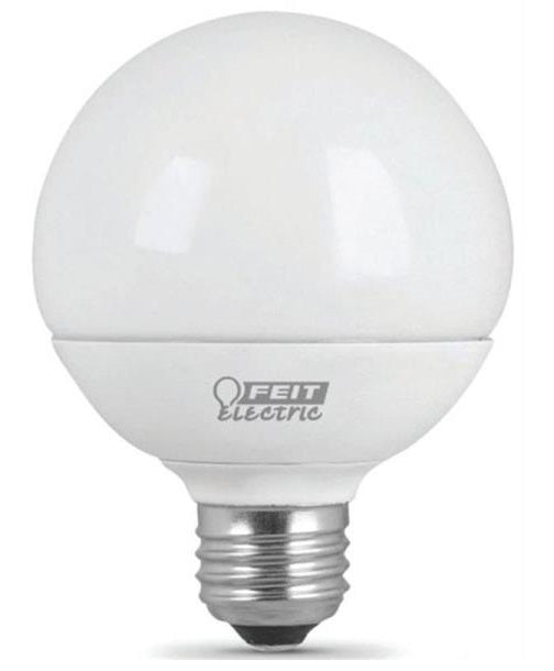 Feit Electric G2540/10KLED/3 Dimmable LED Bulb, 350 Lumens, 3/CD