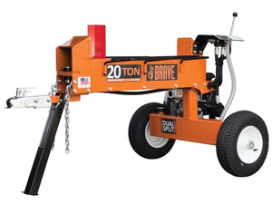 Brave PCLS2016GC-3GC Dual Action Log Splitter, 20 Ton