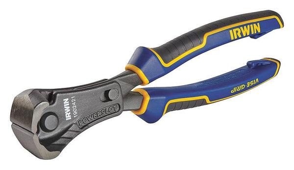 Irwin 1902421 Vise-Grip Max Leverage End Cutting Pliers with PowerSlot, 8"