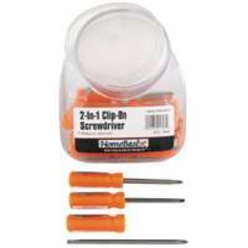 Toolbasix W9843L 2-N-1 Clip-On Screwdriver 3/16", 30 Piece