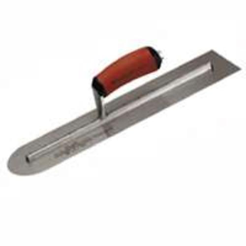 Marshalltown MXS66RED Rounded End Finishing Trowel, 16"x4"