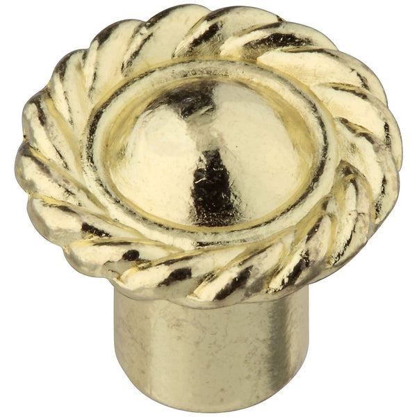 National Hardware N240-796 V1862 Decorative Knobs, 3/4", Brass