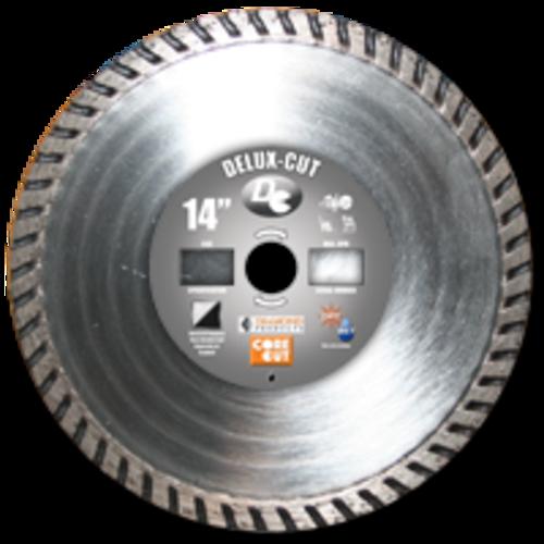 Diamond 21141 T7D Delux-Cut Turbo Diamond Saw Blade 6"x.080"x7/8"