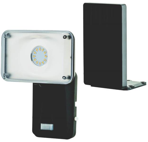 Heath Zenith HZ-1931-BK LED Solar Motion Light, Black