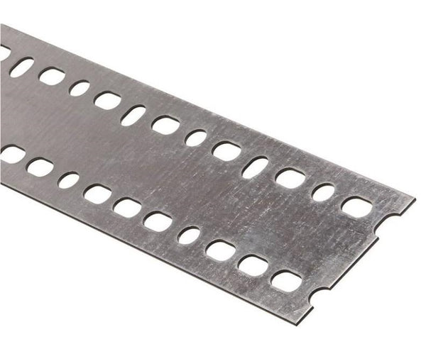 Stanley 341214 Slotted Structural Plate, 2-13/16" x 60", Galvanized