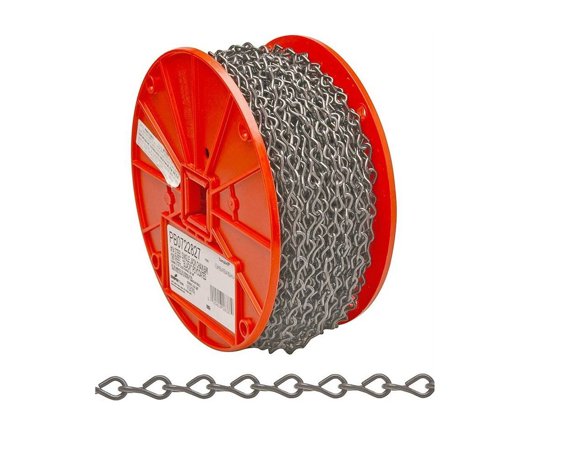 Campbell PB072-2827N Straight Link Coil Chain, Carbon Steel