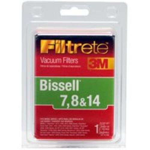 Filtrete 66878A-4 Vacuum Cleaner Filter, Bissell 7 8 & 14