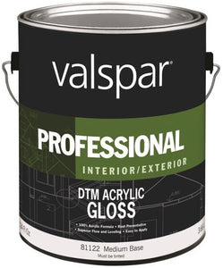 Valspar 81122 Professional Direct To Metal Acrylic Paint, Gallon