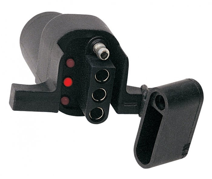 Hopkins 47325 Trailer Connector Adapters w/LED Test Lights