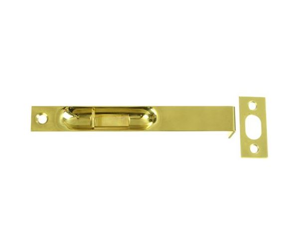 Stanley N327-684 Flush Bolt, Solid Brass, 6"