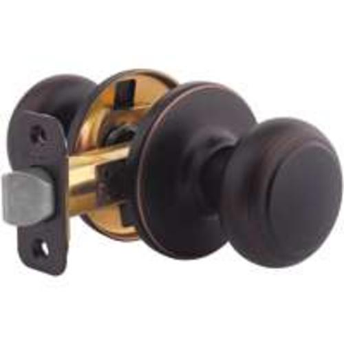 Kwikset 200CV 11P RCAL RC Passage/Closet Knob, Venetian Bronze