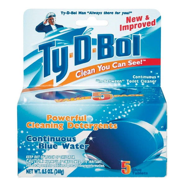 Ty-D-Bol 68000.12 Toilet Bowl Cleaner, 8.5 Oz