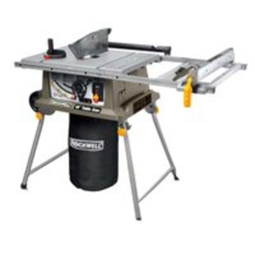 Rockwell RK7241S Table Saw with Laser, 15 Amp